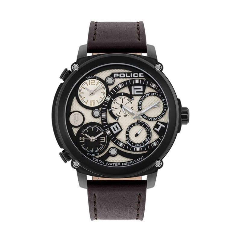 Montre Homme Police Noir - Image 1