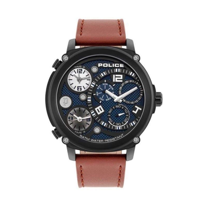 Montre Homme Police Noir - Image 1