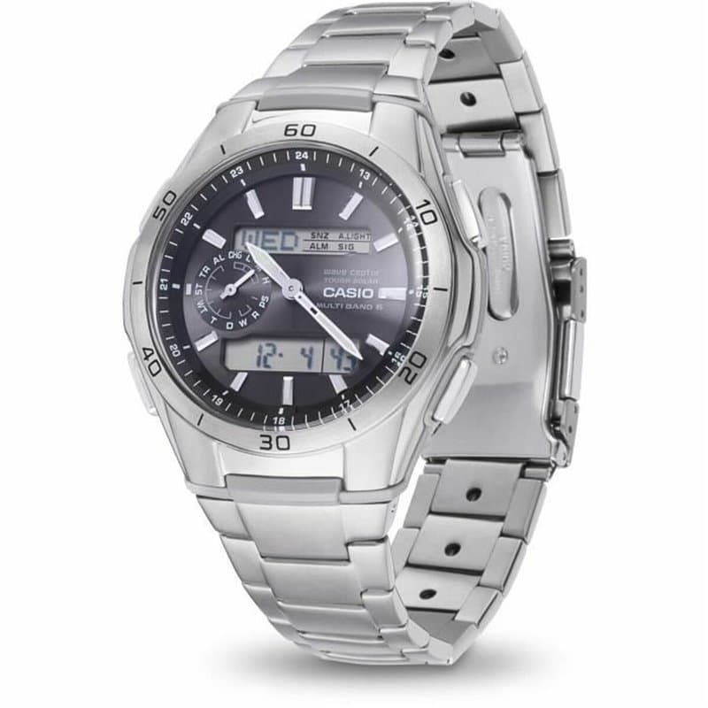 Montre Homme Casio Noir Argenté (Ø 43,5 mm) - Image 1