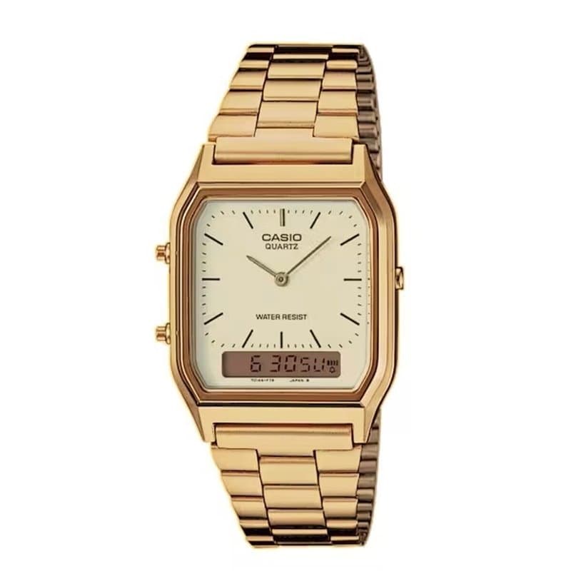Montre Unisexe Casio COLLECTION ANA-DIGIT Doré - Image 1