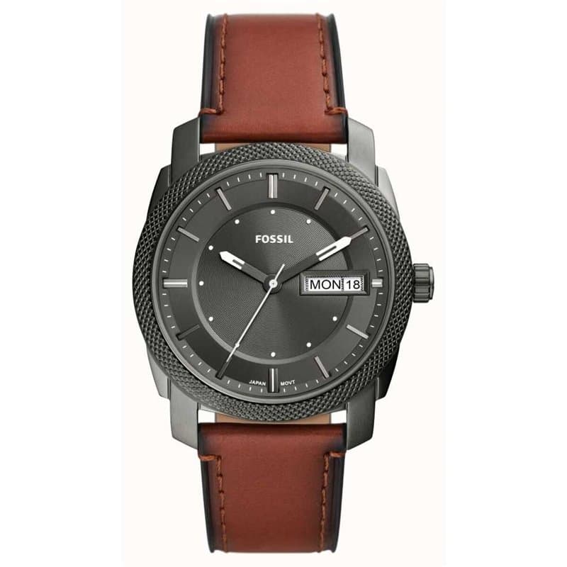 Montre Homme Fossil MACHINE Noir Gris - Image 1