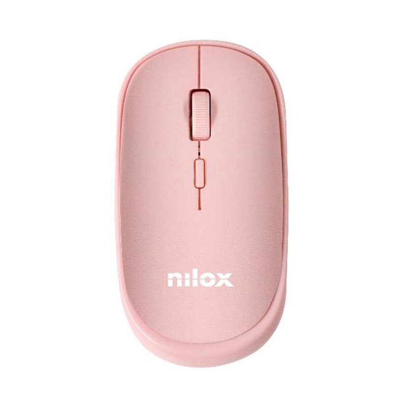 Souris Nilox NXMOWICLRPK01 Rose - Image 1