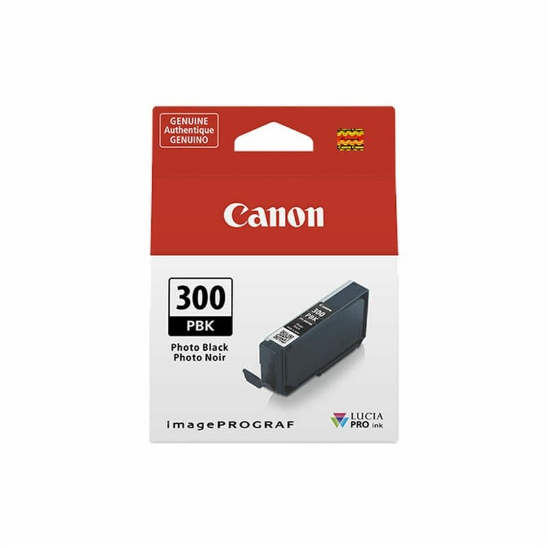 Canon Cartouche d'encre photo noire PFI-300PBK - Image 1