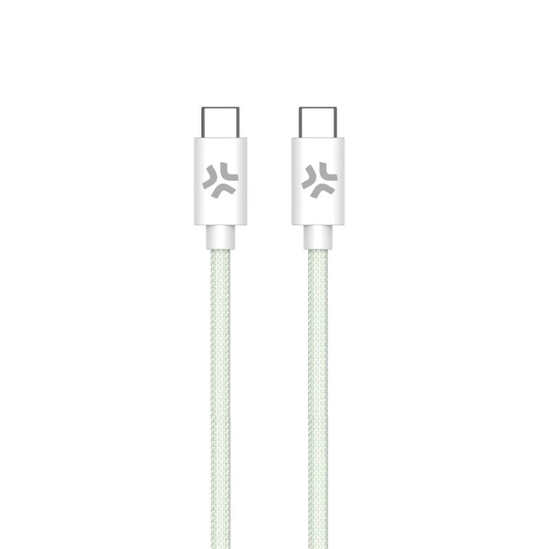 Câble USB-C Celly USBCUSBCCOTTGN Vert 1,5 m - Image 1