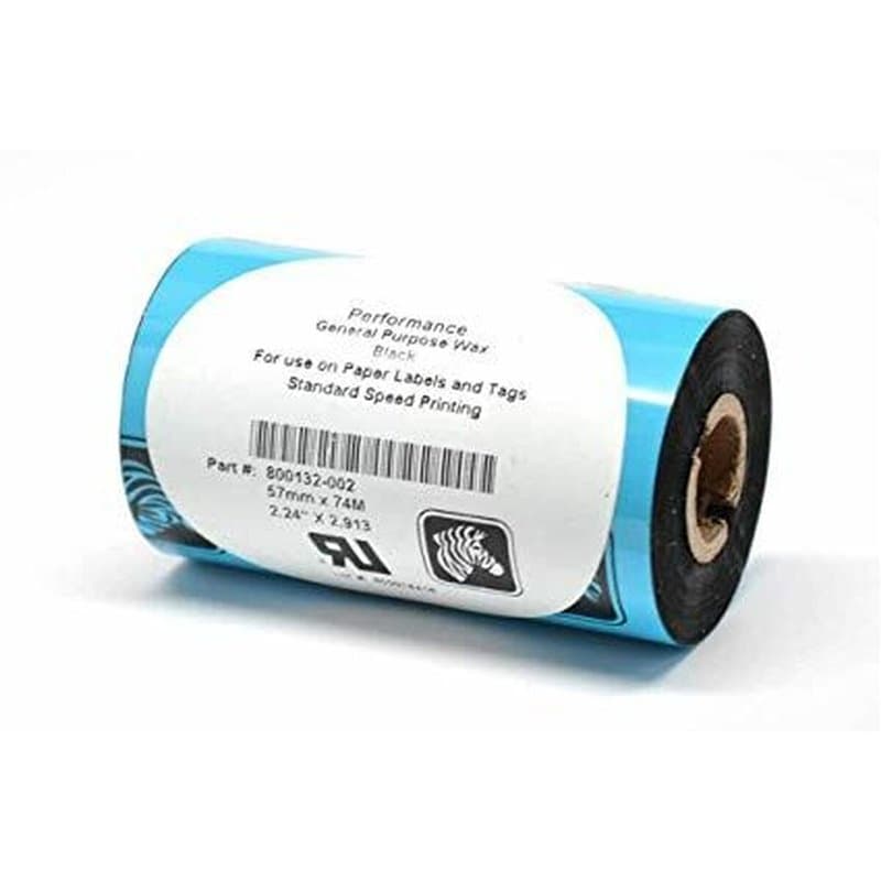 Ruban de transfert thermique Zebra 2300 Wax (12 Unités) - Image 1
