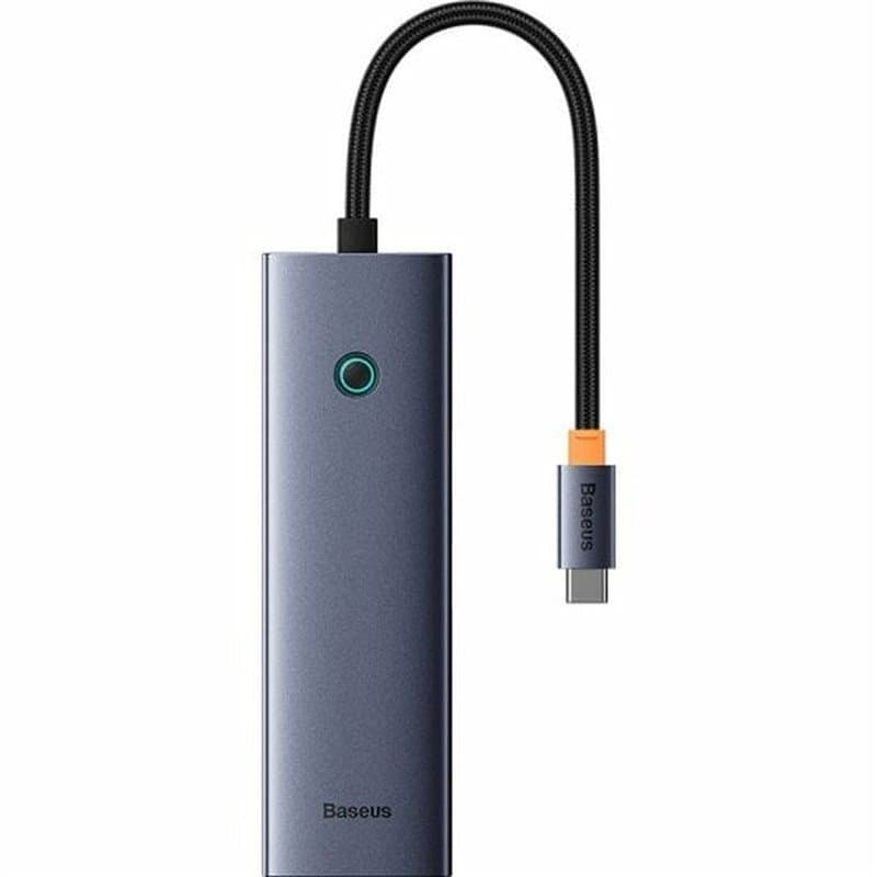 Hub USB Baseus Noir Gris (1 Unité) - Image 1