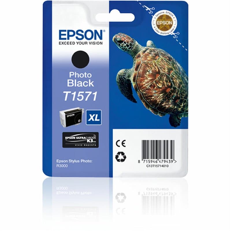 Epson Turtle Cartouche "Tortue" - Encre UC K3 VM N" - Image 1