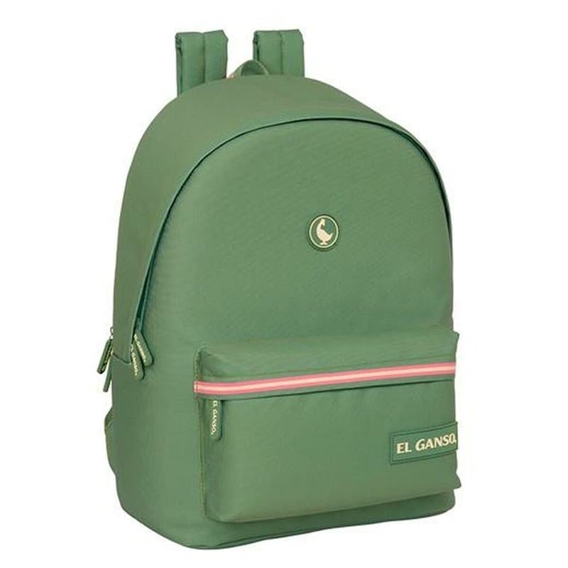 Sacoche pour Portable El Ganso +USB el ganso basics Vert 31 x 44 x 18 cm - Image 1