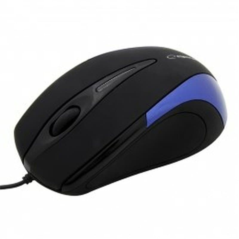 Souris Optique Esperanza EM102B Bleu Noir Noir/Bleu - Image 1