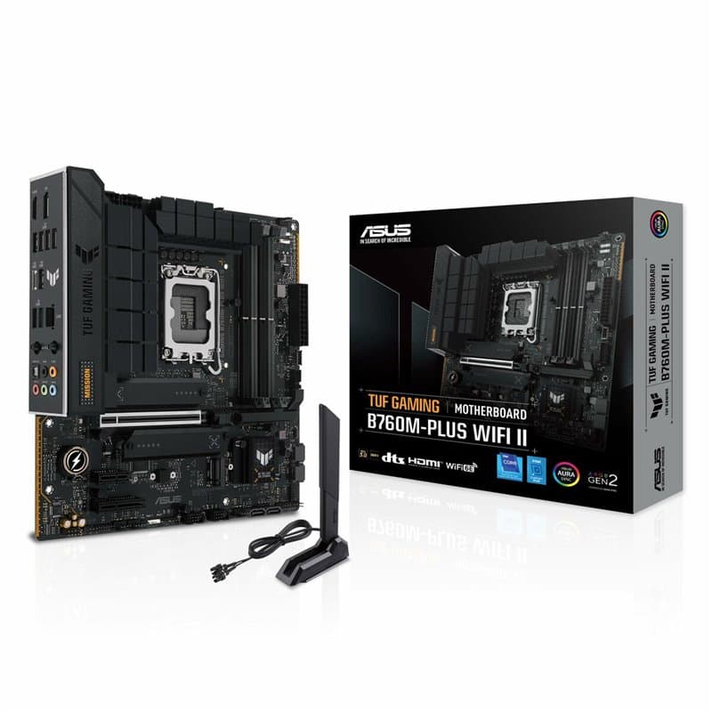 Asus TUF Gaming B760M-PLUS WIFI II Intel B760 LGA 1700 micro ATX - Image 1