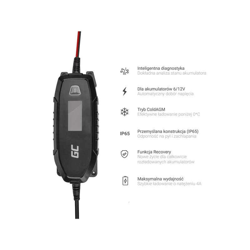 Chargeur de batterie Green Cell ACAGM07 48 W 220 V - Image 1