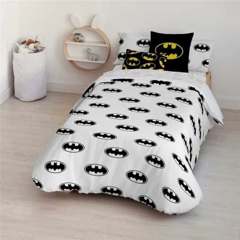 Housse de Couette Batman Basic Multicouleur 175 Fils 180 x 220 cm - Image 1