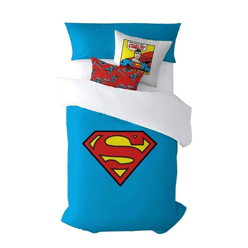 Housse de Couette Superman Superman Multicouleur 175 Fils 180 x 220 cm - Image 1