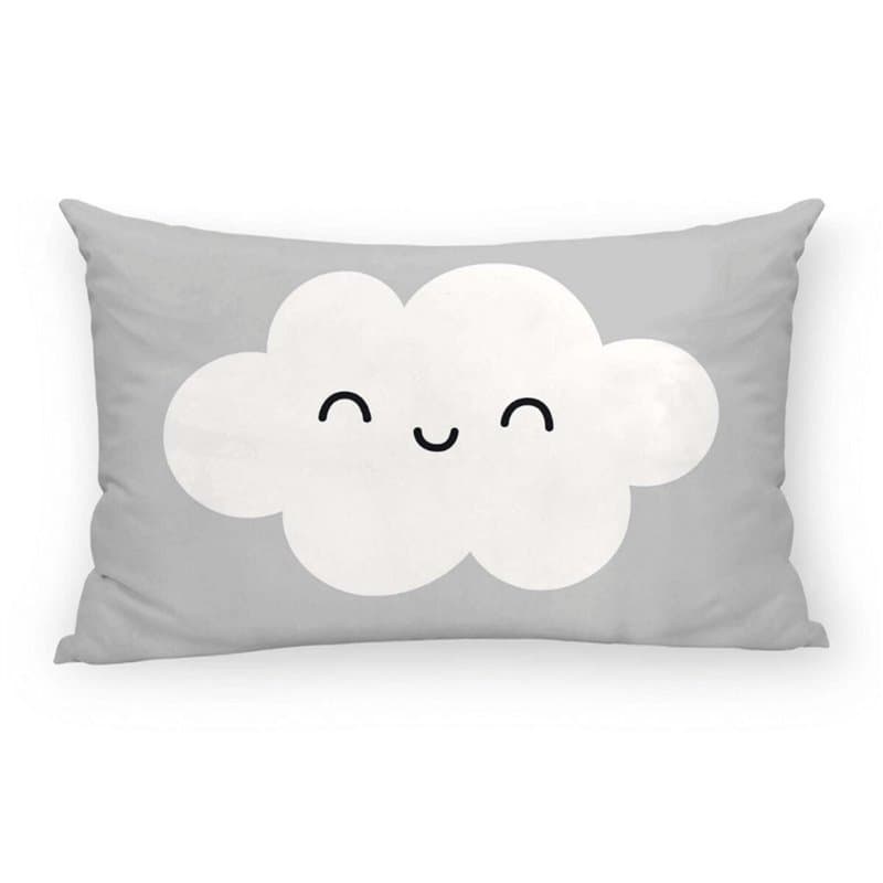 Housse de coussin Kids&Cotton Nadir C Gris 30 x 50 cm - Image 1
