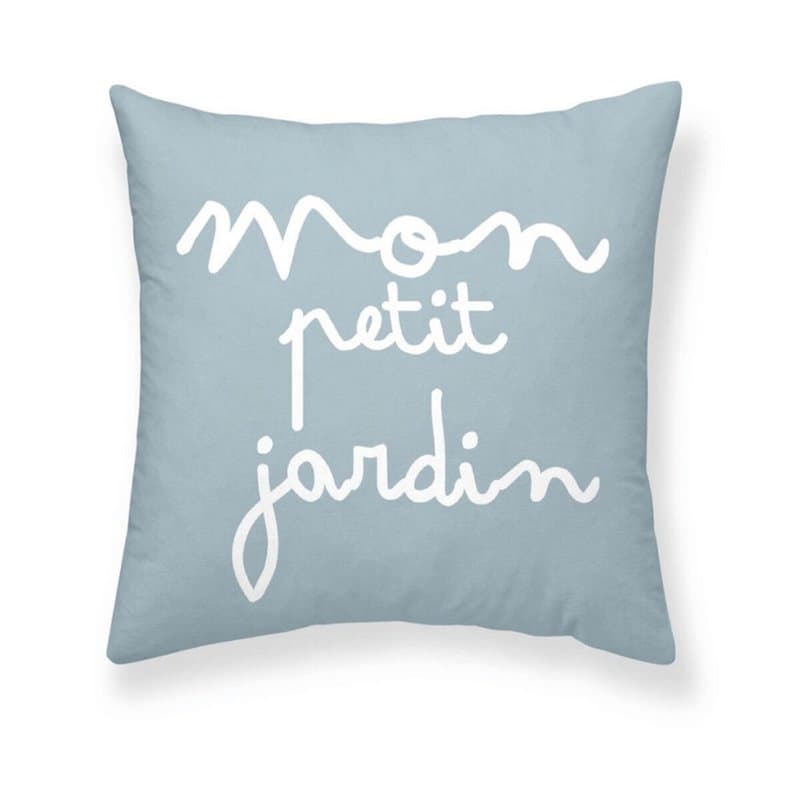 Housse de coussin Kids&Cotton Xalo A Bleu 50 x 50 cm - Image 1