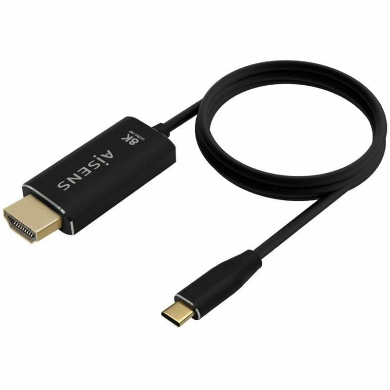 Aisens A109-0712 câble vidéo et adaptateur 2 m USB Type-C HDMI Type A (Standard) Noir - Image 1