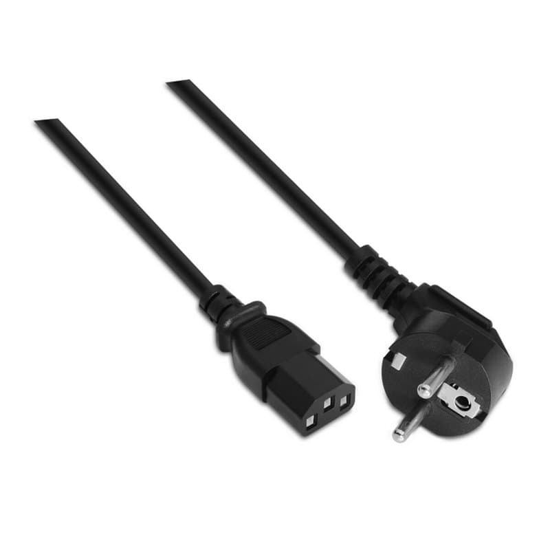 Aisens A132-0170 câble électrique Noir 10 m CEE7/7 Coupleur C13 - Image 1