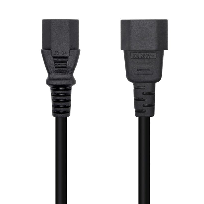 Aisens A132-0466 câble électrique Noir 3 m Coupleur C13 Coupleur C14 - Image 1