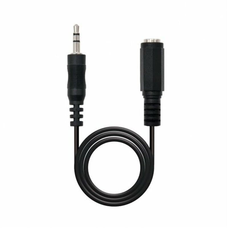 NanoCâble 10.24.0205 câble audio 5 m 3,5mm Noir - Image 1