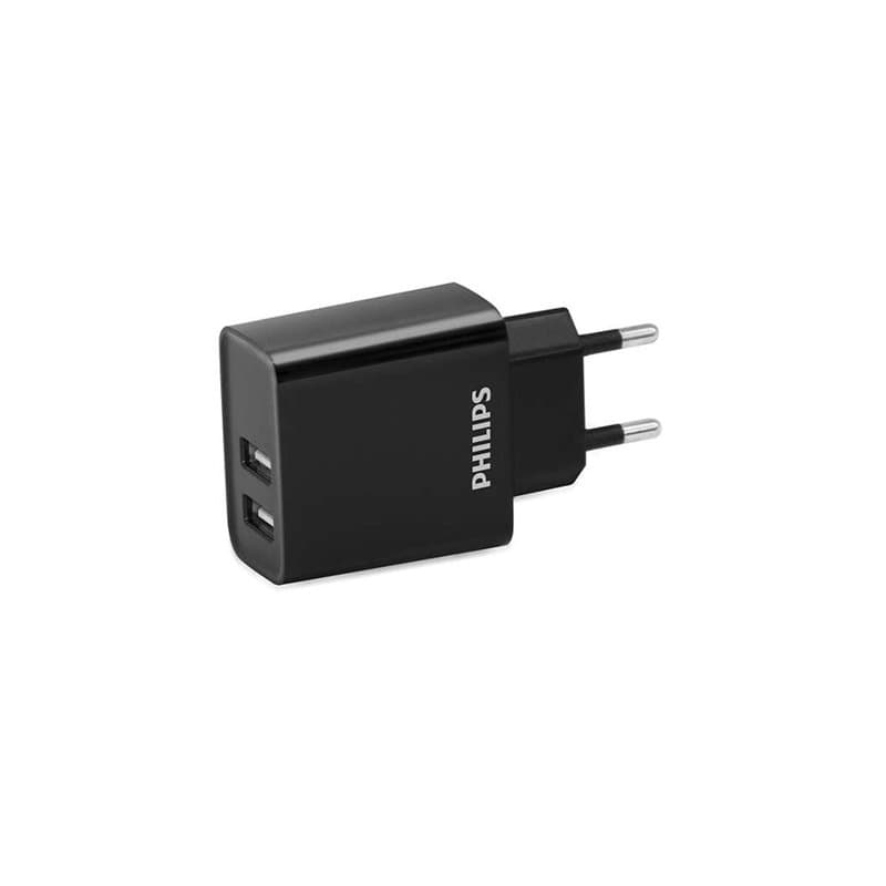 Philips DLP2610/12 chargeur d'appareils mobiles GPS, Smartphone, Tablette Noir Secteur Charge rapide Intérieure - Image 1