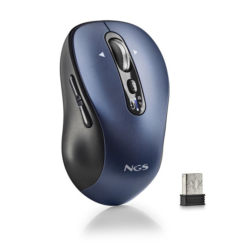 Souris NGS INFINITY-RB Bleu 3200 DPI - Image 1