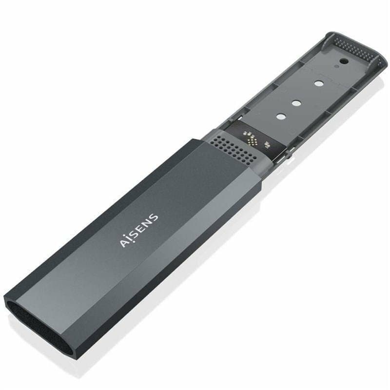 Aisens ASM2-029GR Boîtier de disques de stockage Enceinte ssd Gris M.2 - Image 1
