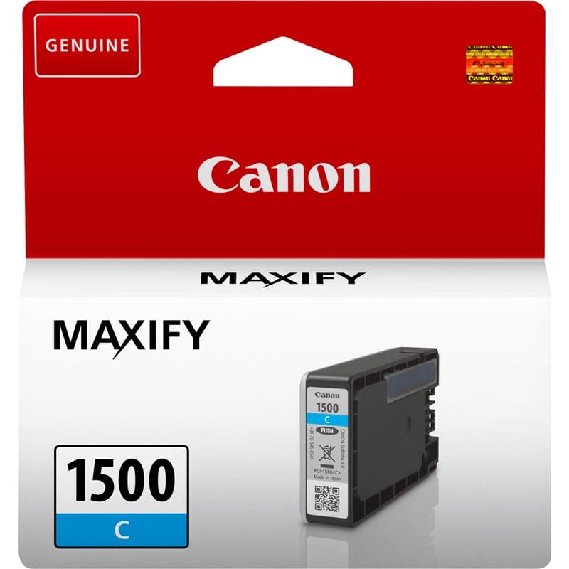 Canon Cartouche d'encre cyan PGI-1500C - Image 1