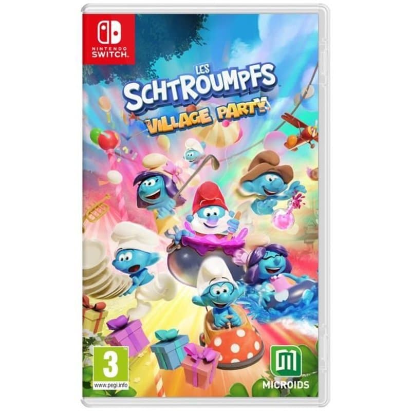 Jeu vidéo pour Switch Microids Les Schtroumpfs : Village Party - Image 1