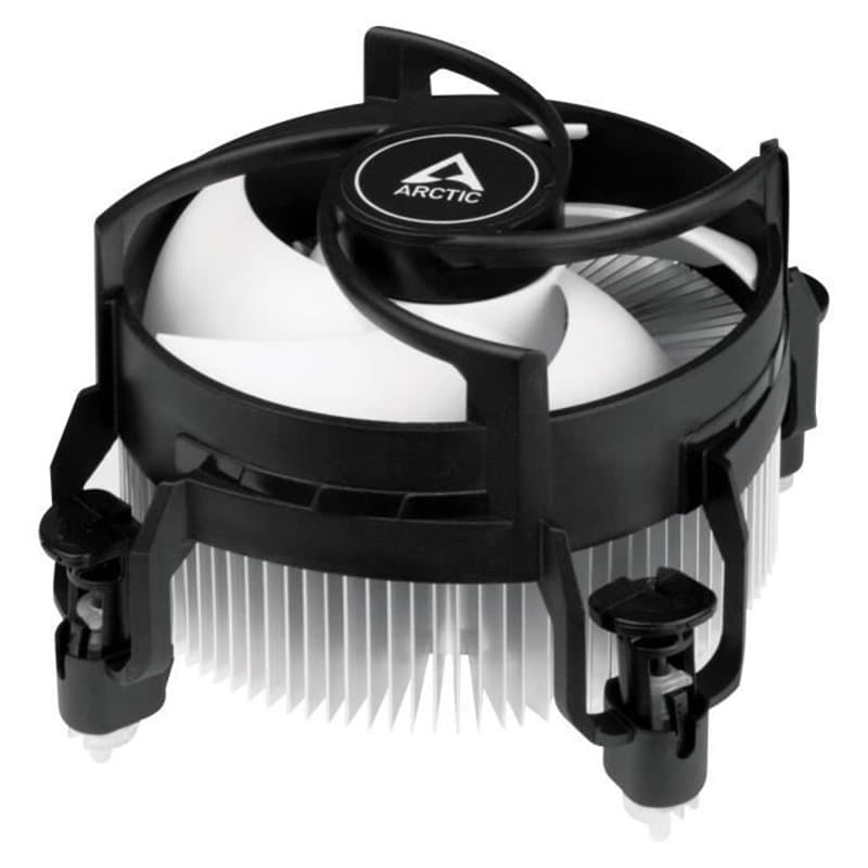 Arctic Alpine 17 Processeur Refroidisseur d'air 9,2 cm Noir, Argent 1 pièce(s) - Image 1