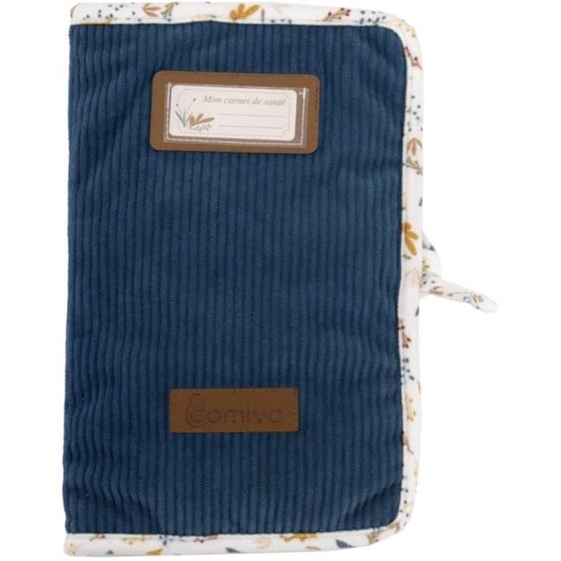 Protege carnet de santé - Domiva - AU FIL DE L'EAU - Indigo - Image 1