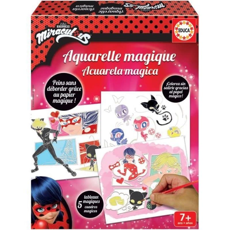 Educa - Aquarelle magique Miraculous Ladybug - Image 1