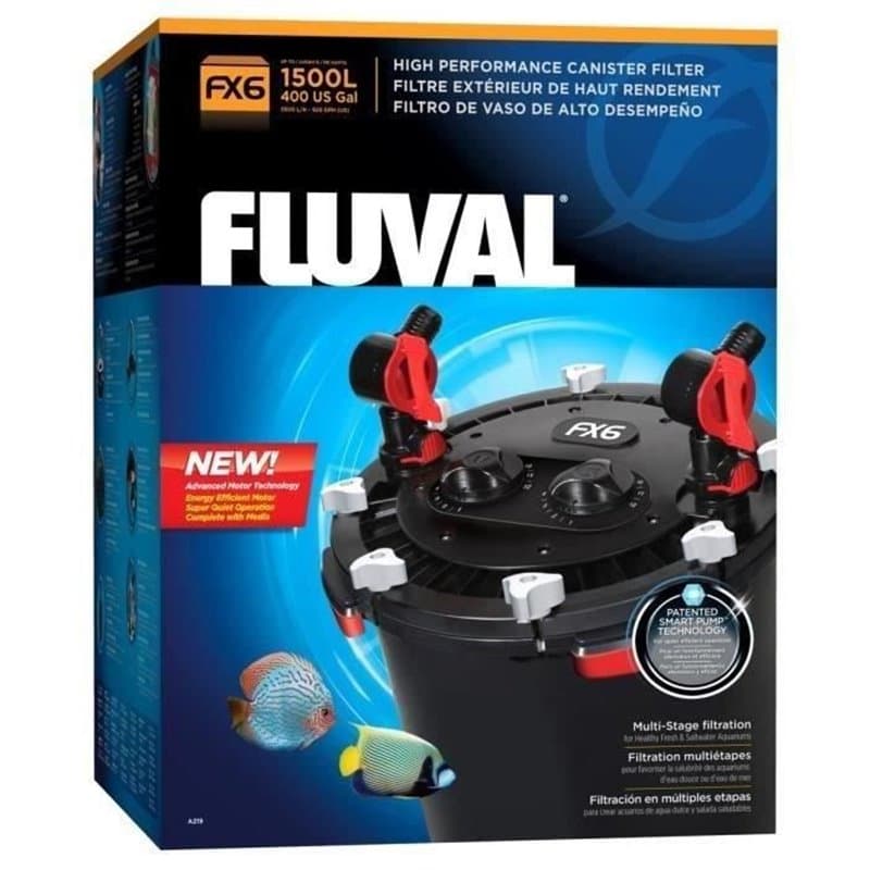 Fluval Filtre extérieur FX6 2130L/h - Pour aquarium - Image 1