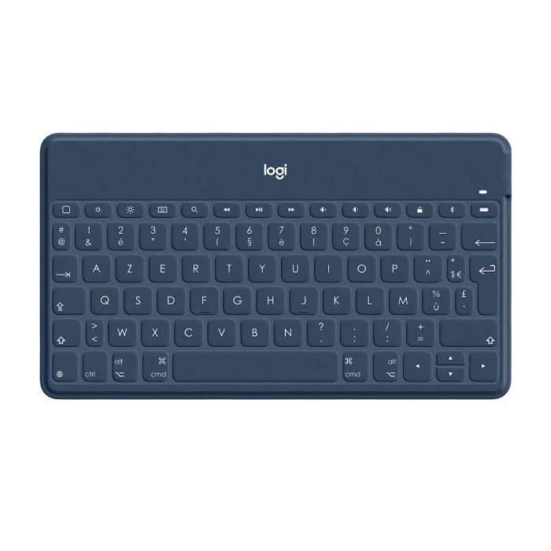 Logitech Keys-To-Go Bleu Bluetooth Français - Image 1