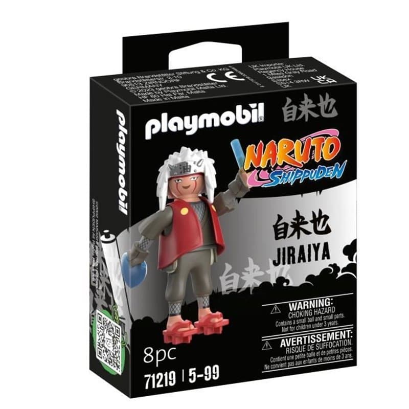 Playset Playmobil Naruto Shippuden - Jiraiya 71219 8 Pièces - Image 1