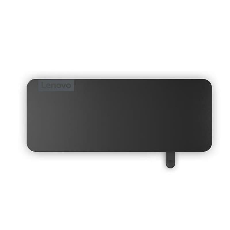 Lenovo 4X11N40212 station d'accueil Avec fil USB 3.2 Gen 1 (3.1 Gen 1) Type-C Noir - Image 1