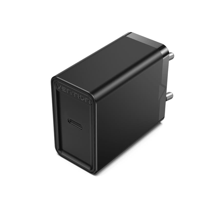 Vention FADB0-EU chargeur d'appareils mobiles Universel Noir Secteur Charge rapide Intérieure - Image 1