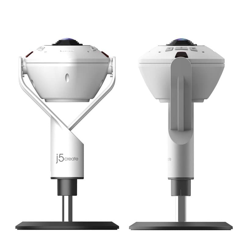 J5Create JVU368-N Webcam 360° pilotée par IA avec haut-parleur - Image 1