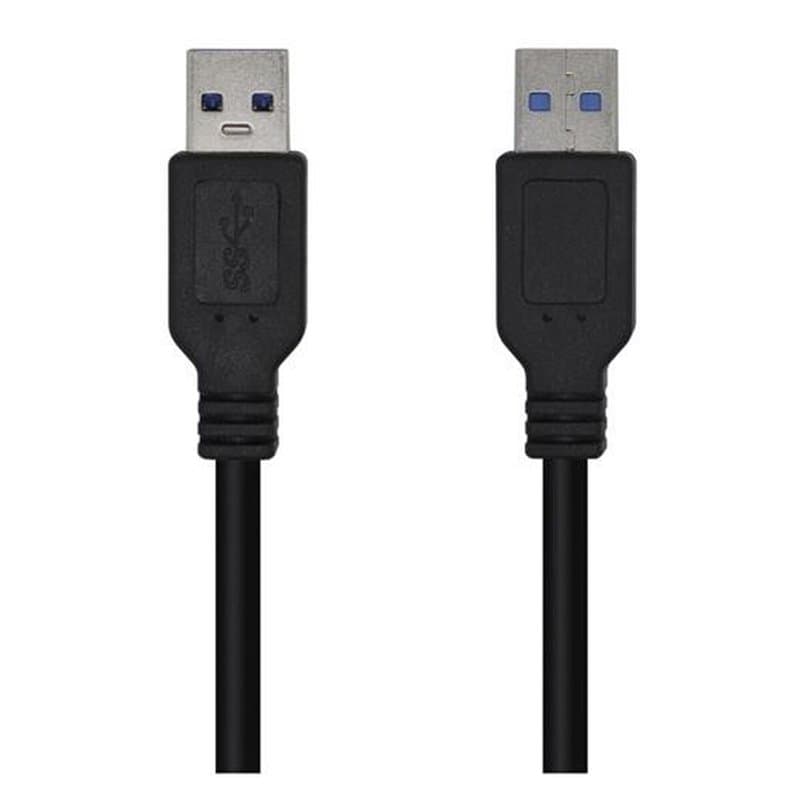 Aisens A105-0446 câble USB 1 m USB 3.2 Gen 1 (3.1 Gen 1) USB A Noir - Image 1