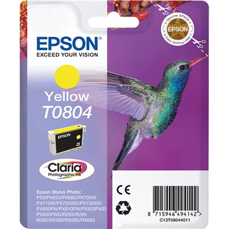 Epson Hummingbird Cartouche "Colibri" - Encre Claria J" - Image 1