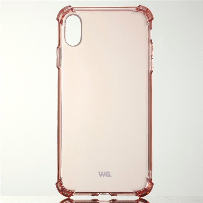 We Coque de protection TPU Apple iPhone XS MAX Rose - Image 1