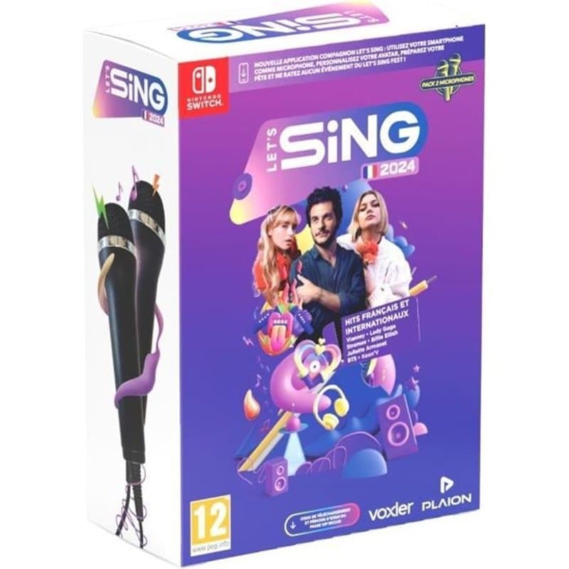 Jeu vidéo pour Switch KOCH MEDIA Let's Sing 2024 - France Edition (FR) - Image 1