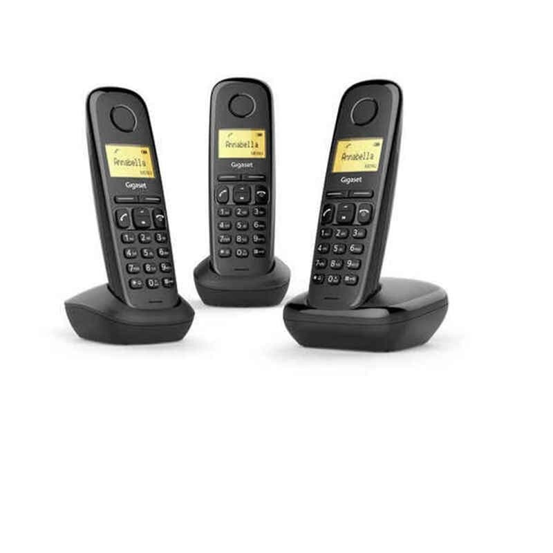 Téléphone Sans Fil Gigaset A170 TRIO 1,5" Noir (3 UDS) - Image 1