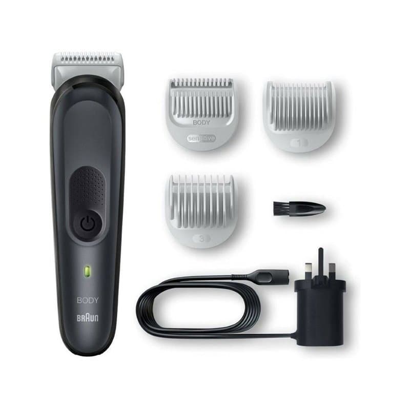 Braun BodyGroomer 3 BG3340 Noir, Gris - Image 1