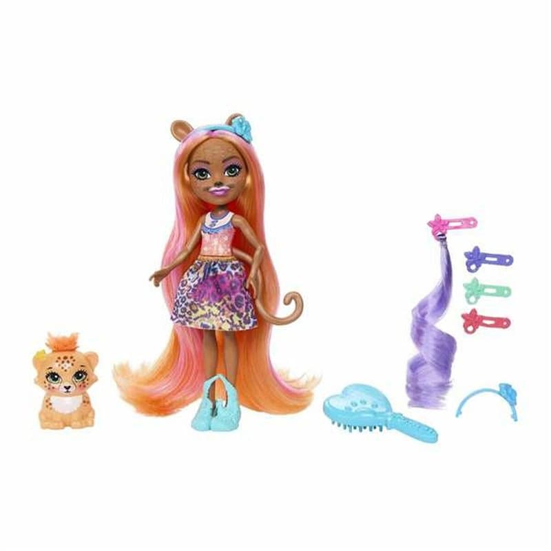 Enchantimals Glam Party CHARISSE CHEETAH & GRINSY Doll - Image 1