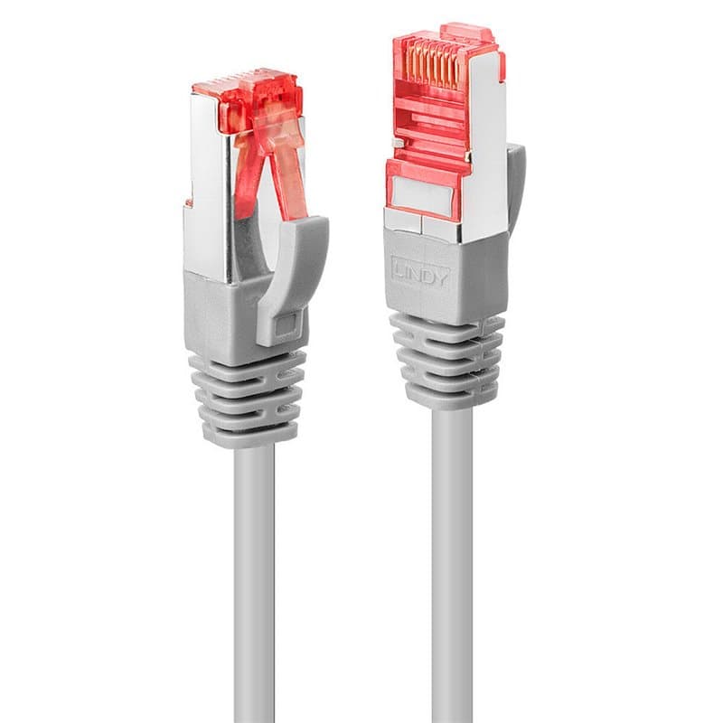Lindy 47702 câble de réseau Gris 1 m Cat6 S/FTP (S-STP) - Image 1