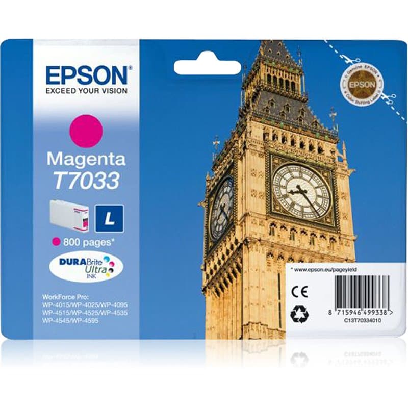 Epson Big Ben Encre Magenta L " " (800 p)" - Image 1