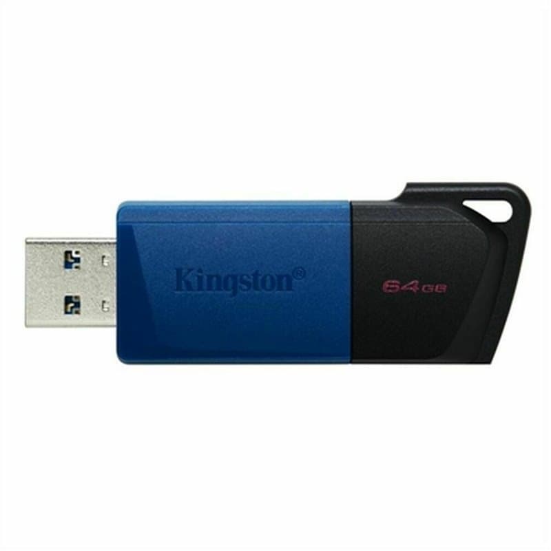Kingston Technology DataTraveler 64GB USB3.2 Gen 1 Exodia M (Noir + Bleu) - Image 1