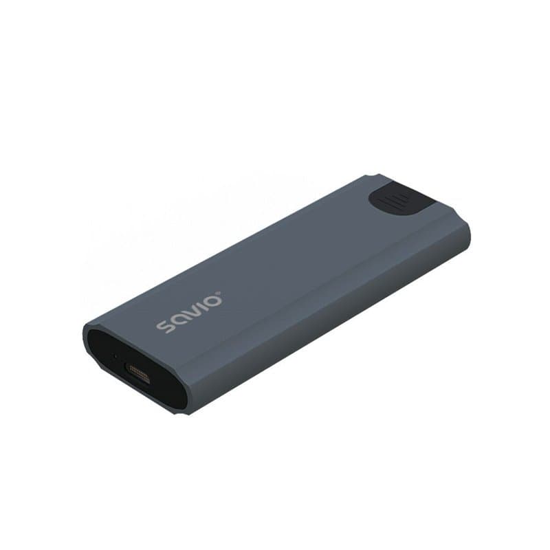 Boîtier Externe Savio AK-67 Gris - Image 1