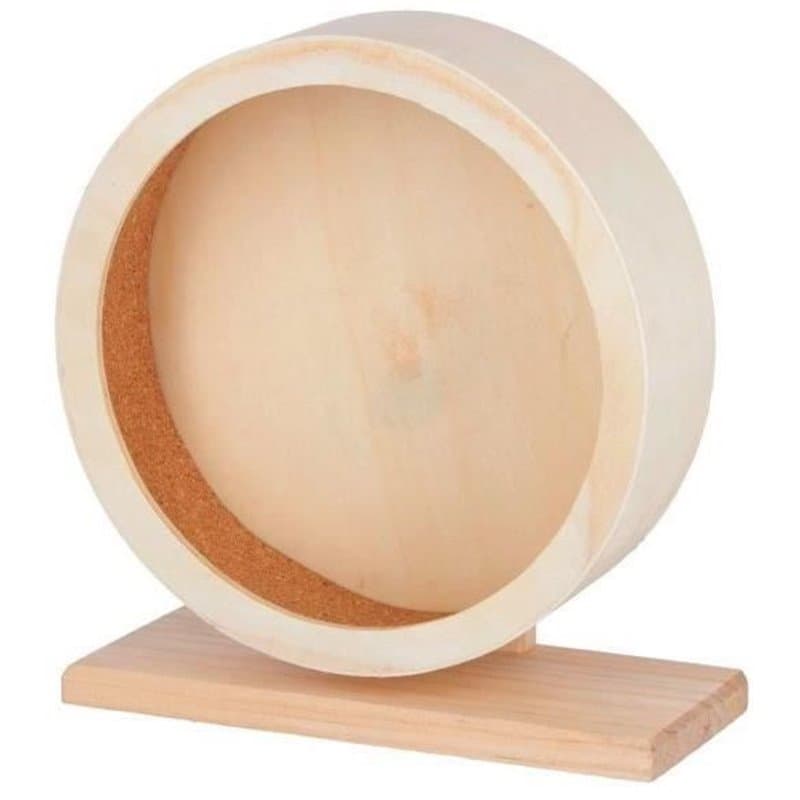 Roue pour petit rongeur - KERBL - Bois - Ø22 cm - Image 1