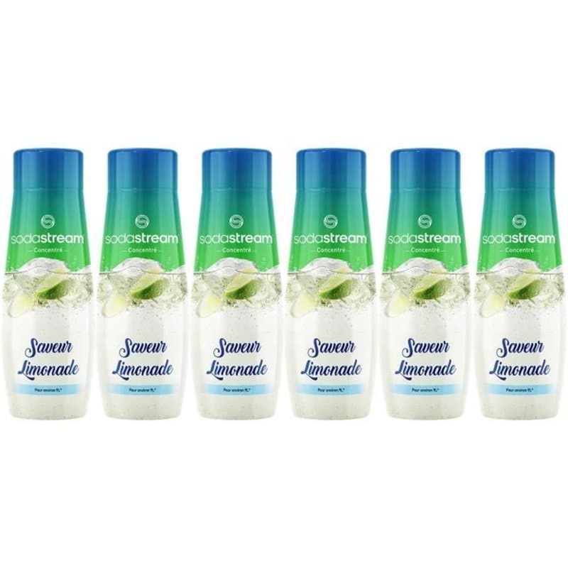 Lot de 6 Concentrés LIMONADE SODASTREAM - 440ml - Image 1